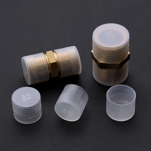 Nie Geng thread protective sleeve plastic pipe sleeve cap external thread plastic sleeve bolt sleeve screw protective cap M1 M6500 inner diameter 5 points 9mm height 11mm
