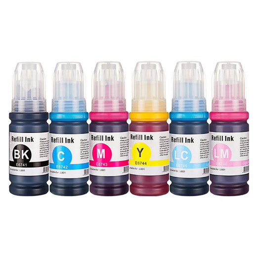 Sky color Epson printer supplies T674 ink R330 ink R270 R290 1390 1430 ink cartridge R230 six-color set