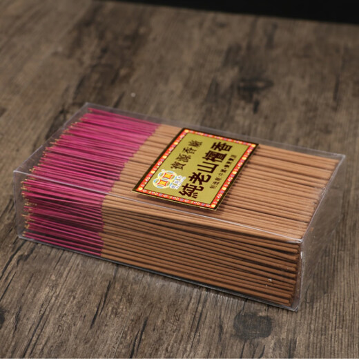 Luxu Ju Laoshan pure sandalwood smokeless barreled sandalwood incense short incense incense 18 cm bamboo stick incense Buddhist incense smokeless pure sandalwood (length 18 cm) sandalwood