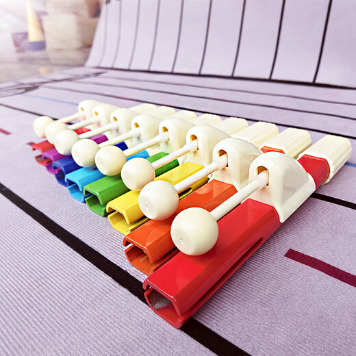 Orff 8音甩琴 2021年新款八音甩钟 儿童打击乐器HB8-17