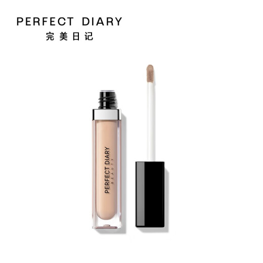 Perfect Diary (PERFECTDIARY) Traceless Time Concealer Covers Facial Acne Marks and Dark Circles Moisturizing Concealer as a birthday gift for my girlfriend C10 (fair color)