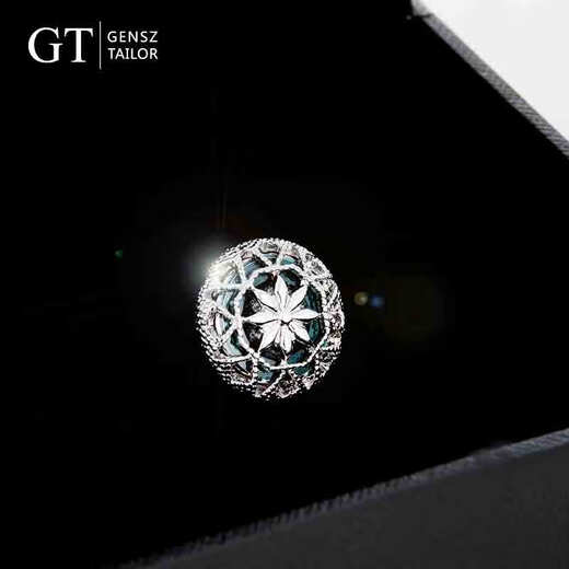 Shencheng Retro Baroque Art Brooch Men's High-end Light Luxury Business Suit Accessories Pin Corsage Baroque Brooch - Blue