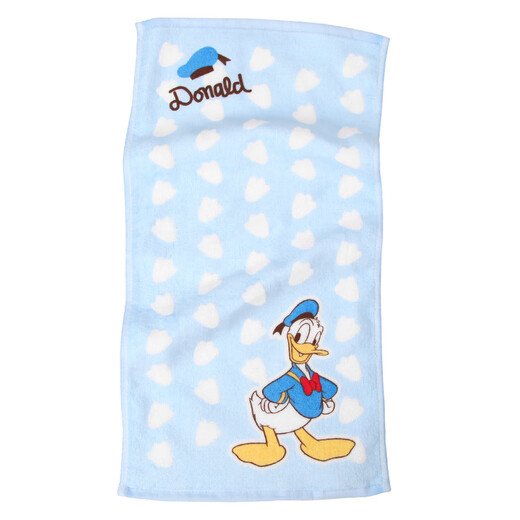 Disney (Disney) cartoon cotton cut velvet children's 3 small towels soft and strong absorbent face towel Donald Duck/Daisy/Mickey