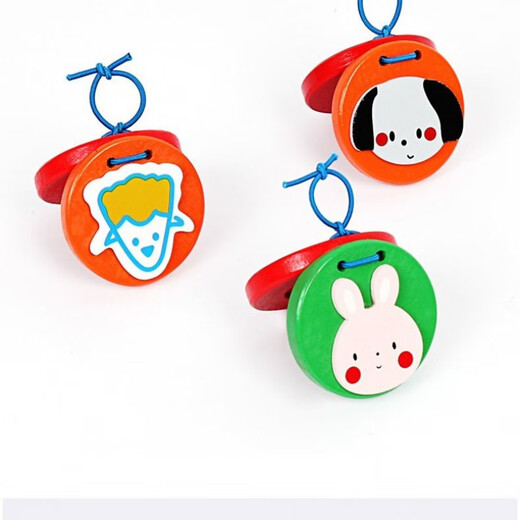 
Suitable for children's speakers wooden speakers kindergarten early education Orff music toy percussion instrument small quick board wooden speakers random 2