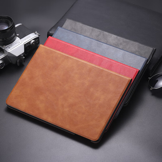 Xiaosu Adecuado para Apple iPad Case de protección iPad Tablet de cuero de cuero Pro Brown iPad5/A1474/A1475/A1476