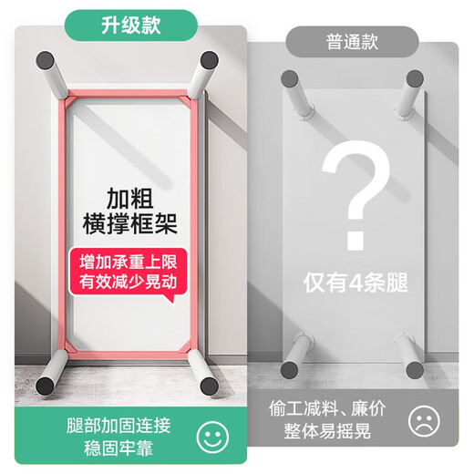 Zhenyan selects computer desk desktop home simple office desk girls bedroom study desk small apartment makeup table warm white 140*60 upgraded reinforced frame