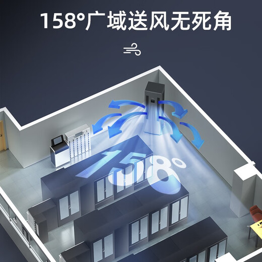 Midea 5 HP precision air conditioning machine room special cabinet base station 380V constant temperature single cooling 24H operation MAV013WT1N20-Mi package 10 meters copper pipe installation OCC