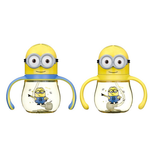 
Minion 3D three-dimensional bouncing learning drinking cup 6630A 250ml yellow