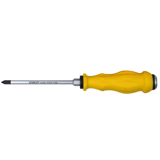 Stanley (Stanley) destornillador, cruz de una forma, cuerpo completo, destornillador, puede tocar el destornillador, el mango suave, el hardware del hogar, la cruz#1x100mm 61-878-23