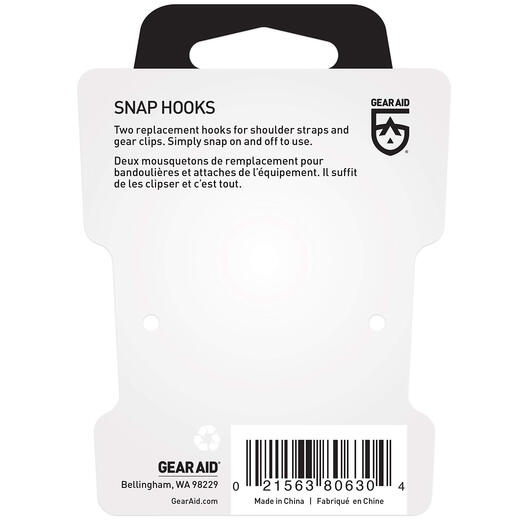 GEAR AID plastic snap hook