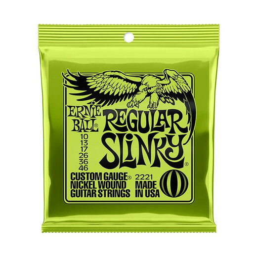 ERNIE BALL American-made EB electric guitar strings ErnieBall electric guitar strings 6 set 2221 classic model
