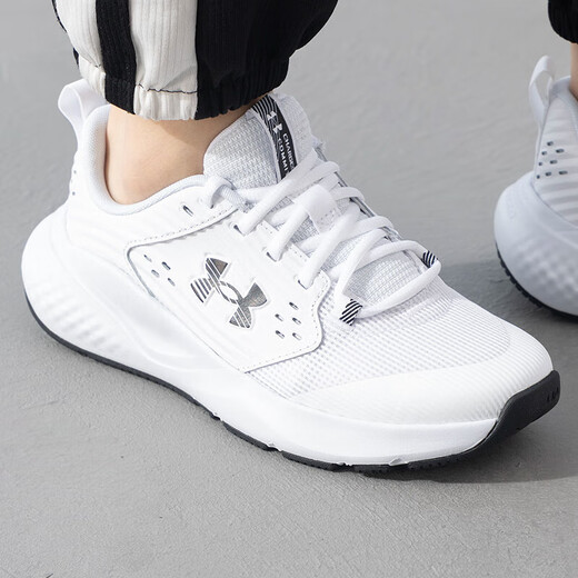 UNDER ARMOUR official women's shoes 2025 autumn new sports shoes outdoor low-cut casual shoes breathable and comfortable running training shoes 3026728-100 38 /240mm