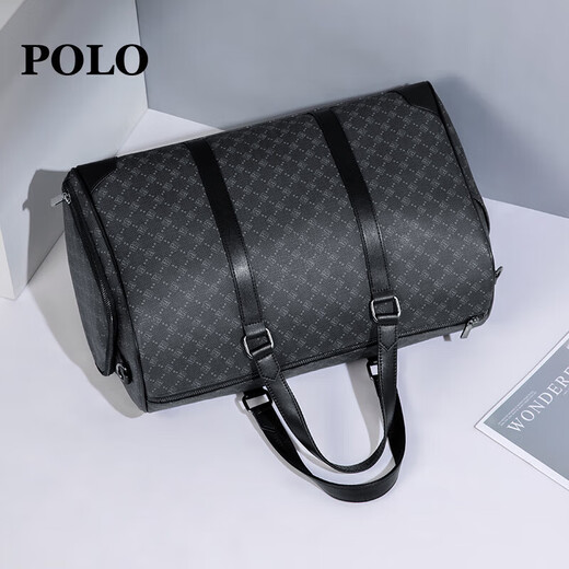 POLO travel bag men's business large capacity short-distance business trip commuter luggage bag handbag independent shoe compartment storage