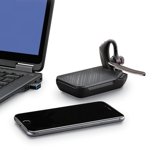 缤特力（PLANTRONICS） V5200蓝牙耳机Legend传奇30/50/50UC蓝牙无线降噪耳麦商务车载会议通话智能感应自动接听 5200UC耳机+充电盒+适配器