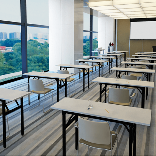 
Xingkai (XINGKAI) [Specialized in Government and Enterprise] Folding table, computer table, outdoor long table, table, home desk, street stall table, BGZ673 White oak pattern single layer 100*60