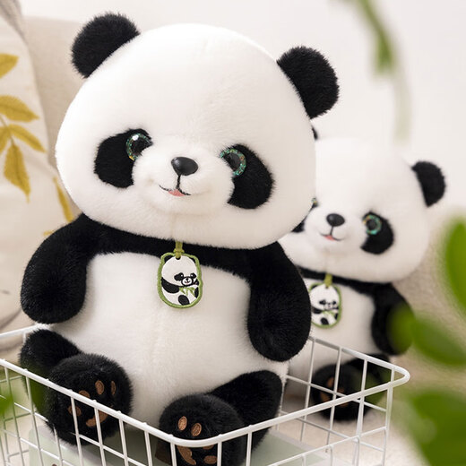 
WELTSTON (WELTSTON) doll plush toy rag doll Fubao doll ornaments pillow birthday gift girl giant panda 24cm
