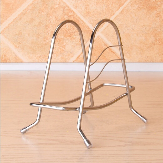 Damushijia Stainless steel cutting board rack Knife rack Drill board rack Kitchen household storage storage rack Stainless steel cutting board rack Cutting board storage adhesive plate storage rack Stainless steel cutting board rack