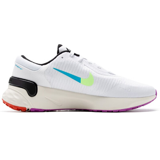 耐克（NIKE）男鞋夏季新款运动鞋DOWNSHIFTER 12网面透气轻便缓震跑步鞋休闲鞋 FJ1048-100/Renew Run 4/白紫 40