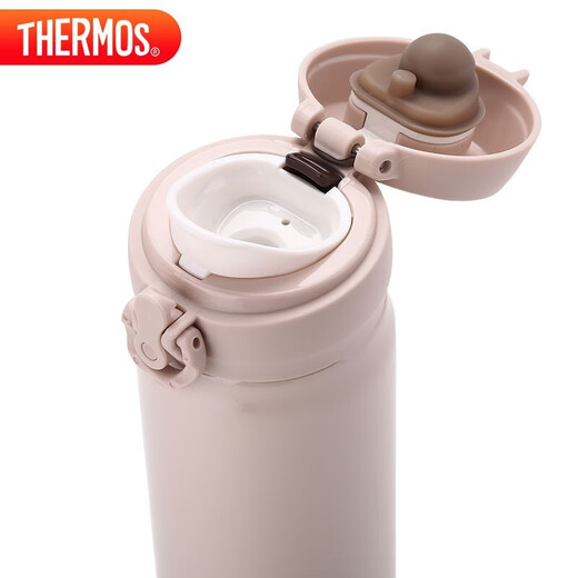 THERMOS Thermos cup 500ml Men and Women Stainless Steel Series Insulation Cooling Cup Enterprise Group Purchase Custom Gift JNL-501 Bei White-500ml