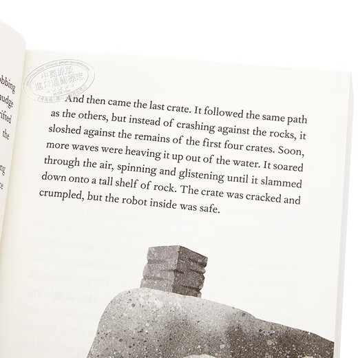 荒岛机器人1 英文原版 The Wild Robot 凯迪克奖插画师作品 Peter Brown