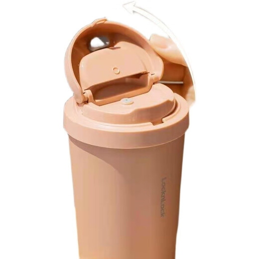适用于乐扣水杯盖遇见元气保温杯盖子配件LHC3249/3271咖啡杯弹跳 粉色盖子