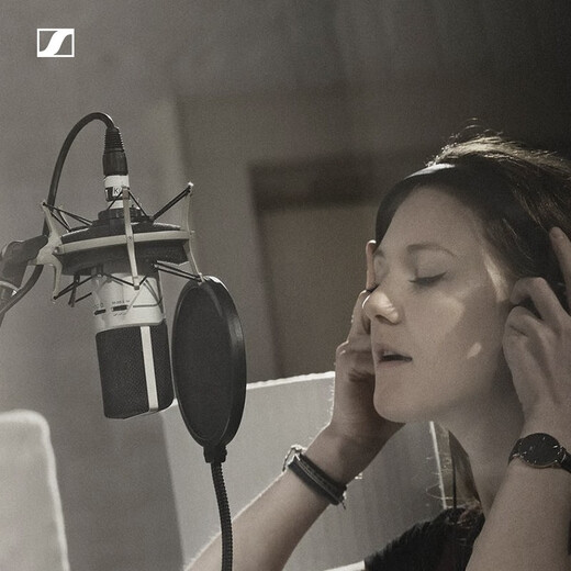 SENNHEISER MK4 large diaphragm professional recorder karaoke microphone condenser dubbing microphone anchor live singing MK4 MK4+MINIFUSE 2 OTG sound card set