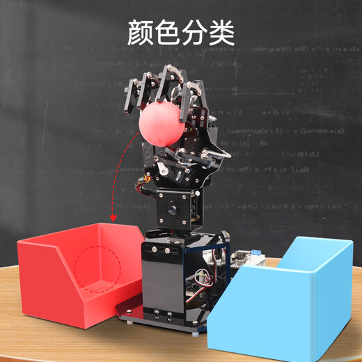Fantasy Raspberry Pi 5 Bionic Mechanical Palm Uhandpi Geschicklichkeit Hand AI Visuelle Identifikation Python Programmierroboter Intelligenter Roboter Globe Tower Link