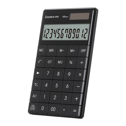 COMIX Dual Netzteil Fashion Moderechner Thin Body Flat Button Desktop Computer Office versorgt schwarze C-1371