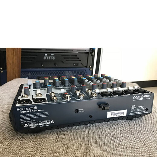 Soundcraft NotePad series professional mixer live broadcast conference reverb effect mixer stage performance recording sound card NotePad-12FX