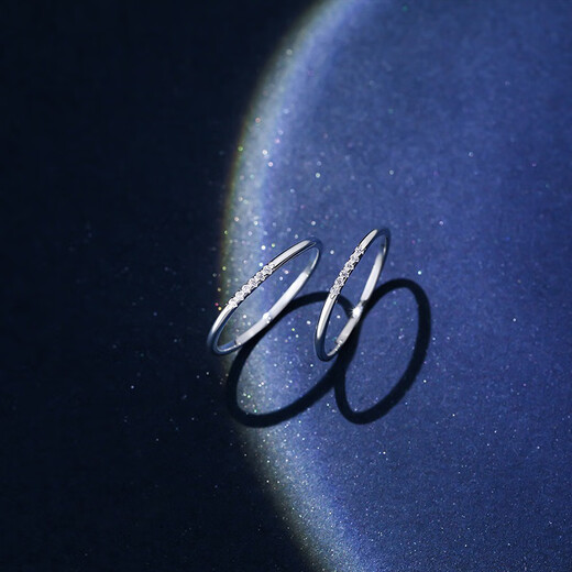 Su Shiliu S925 silver ring female niche design closed ring single tail ring index finger ring ring light luxury simple personality US No. 5