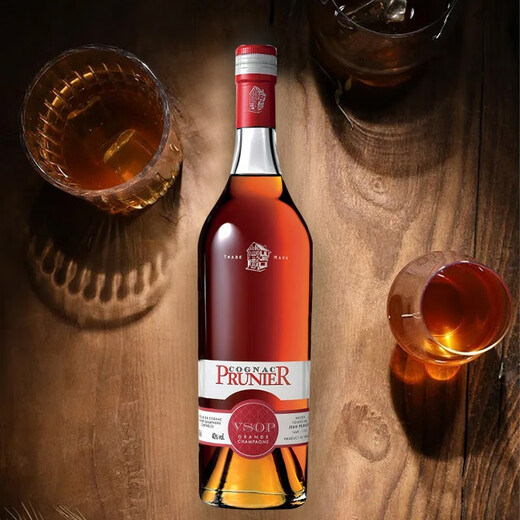 Puye Wine Cloud Network importé de France Puye Prunier Vin étranger Brandy cognac Cognac Base Wine Ration Bottle Original [Big Champagne VSOP] 700 ml 1 bouteille