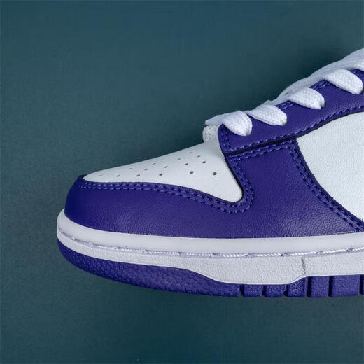 知家哥Dunk Retro Court Purple 白紫葡萄 男女休闲运动板鞋 DD1391-104 40