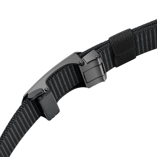 Extremely men's canvas automatic buckle belt nylon casual denim belt young people tactical pants belt holiday gift