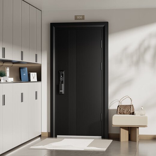 
OUDILE thickened zinc alloy grade A security door entrance door villa door + aviation aluminum foil filled mother door fingerprint lock Technology cloud lock 2150*1050-2250*960