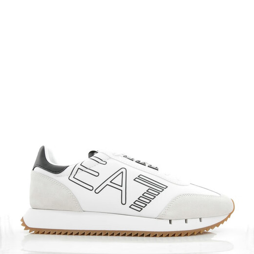 Armani/Armani EA7 Sports livianos de los hombres zapatos informales bajos en la parte superior X8X101 XK257 Militar Green S838 40.5