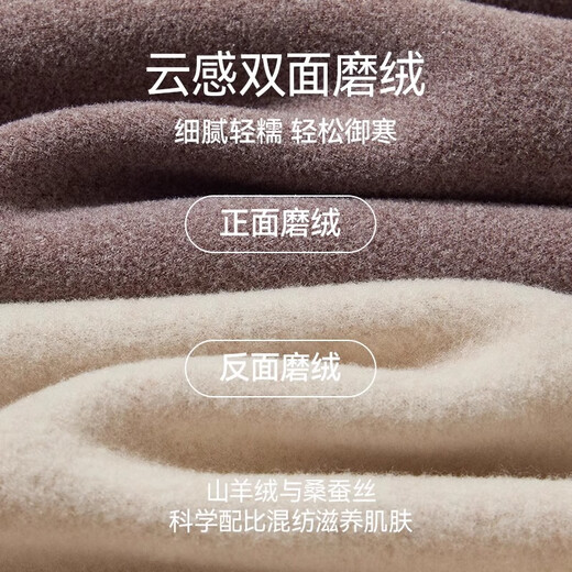 Yu Zhaolin warm autumn pants men's cashmere silk German velvet seamless bottoming underpants 10A antibacterial and antistatic 1 dark gray