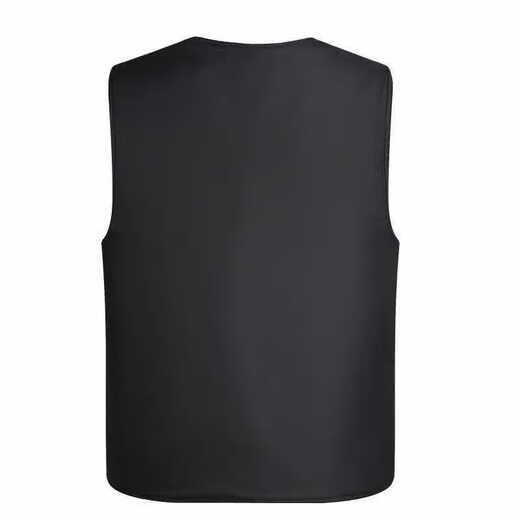 Jiugu pigeon automne et hiver d'âge moyen et de coton de coton pour hommes plus âgés plus en velours épaissis de gilet multi-poche