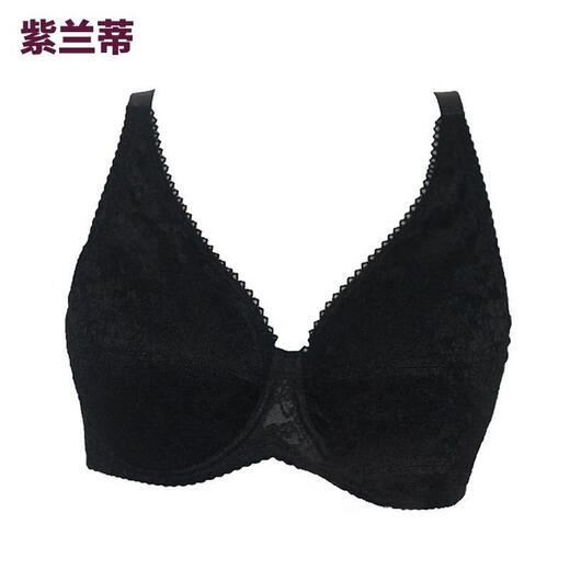 Hua Yan Qiao Nu Zi Lan Underwear SW7373 Bra Side-retraction Adjustable Thin Cup Large Bra Apricot Skin 80C