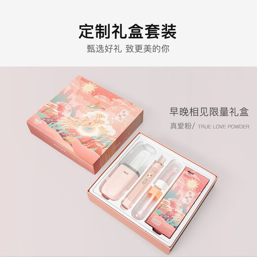 拜尔（BAIR）G2/G201高端旗舰机 电动牙刷成人震动充电智能声波学生情侣全自动牙刷男士女送朋友 礼盒装 真爱粉（6枚原装刷头）