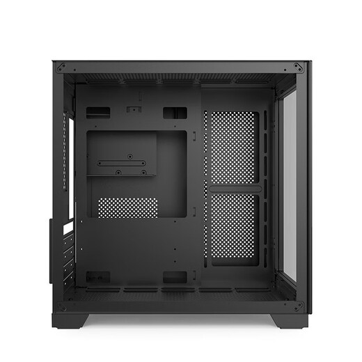 EVSKY Xinrui Sea View Room MINI Game Case Desktop Case Computer Main Case M-ATX Motherboard/240 Water Cooling Position Xinrui X1 Sea View Room-Black