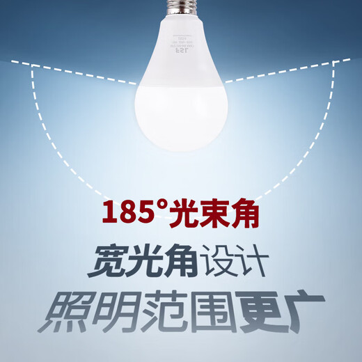 Foshan Lighting (FSL) LED bulb energy-saving bulb high-power commercial lighting spiral E27 screw socket 24W white light (6500K)