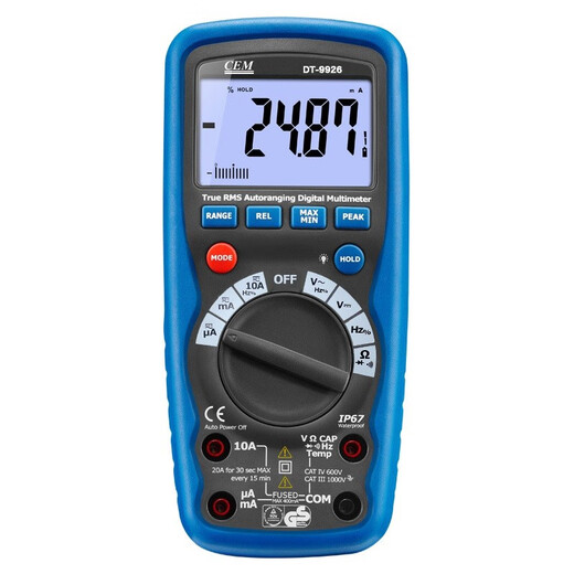 Huashengchang (CEM) digital multimeter Digital display multimeter Home/industrial multimeter Capacitor Resistor Inductor Frequency Meter Series DT-9926