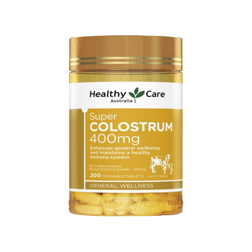 
Healthy Care Osekang colostrum chewable tablets for children, students and adolescents to enhance resistance immunoglobulin growth factor [Kyokura Kyo] Beef colostrum chewable tablets 400mg 200 tablets * 2 bottles