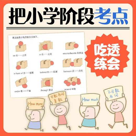 Effektive Veranschaulichung grundlegender Englischkenntnisse + Spezialtraining für Grundschüler