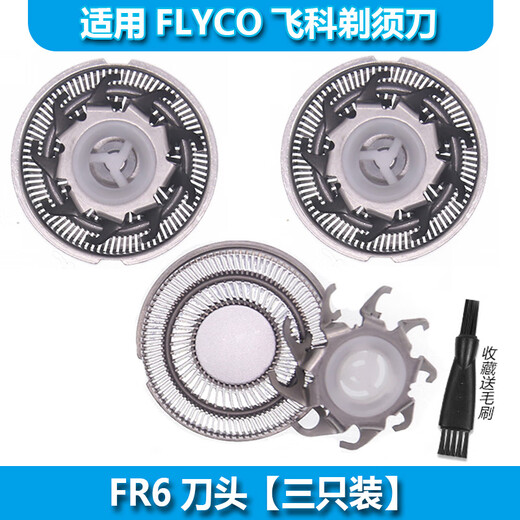 Geeignet für Flyco Shaver Head FS801 FS802 FS805 FS806 FS810 812 R6 Kopf [zwei Pakete] FS827 FS828 FS829 FS830