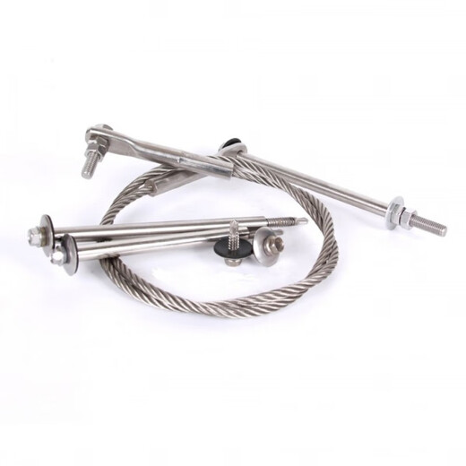 Yuruo explosion-proof screw 304 stainless steel traction noose explosion-proof bolt explosion-proof wall explosion-proof nail leakage noose pull explosion-proof bolt 5.5*32 (20 pieces)