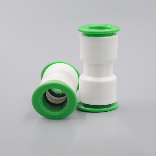 Deqi hot melt-free ppr direct water pipe joint direct plug-in quick connection accessories 4 points direct inner wire 4 points