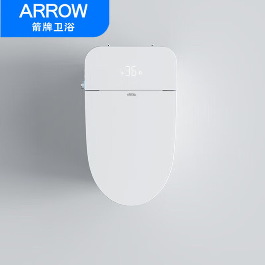 ARROW fully automatic flip-top smart toilet household electric multi-functional instant hot toilet with no water pressure limit 829 high-end version - automatic flip-top (no water pressure 305mm