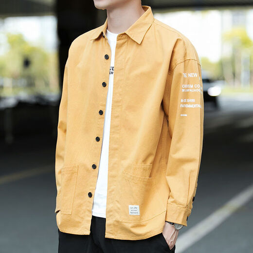 xcfreht plus velvet spring and autumn style men's long-sleeved shirt casual loose version iron-free Hong Kong style business shirt men's jacket long-sleeved 9922 models (dark gray) M 100Jin[Jin equals 0.5 kg]-120Jin[Jin equals 0.5 kg]