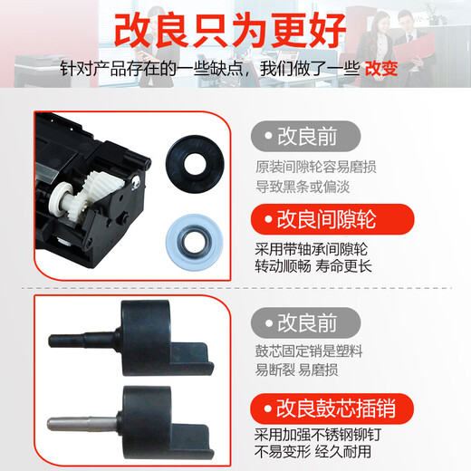 顾致美能达6180en 185 195 206套鼓柯美235 246 205i 震旦199硒鼓组件 升级版双改良（配进口新载强烈推荐）送原装转印支架